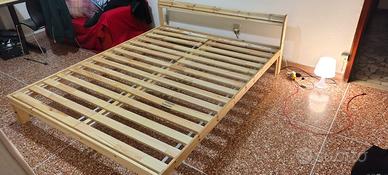 Struttura letto NIEDEN e doghe LINDBADEN ikea