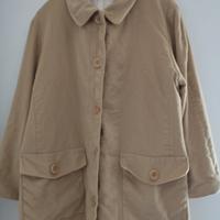 Cappotto senape chiaro