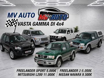 VASTA GAMMA DI 4x4