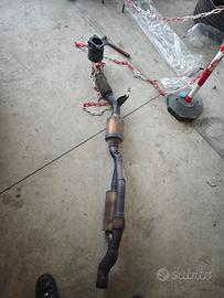 scarico originale downpipe audi tt 2.0 tfsi 8j mk2