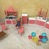 Gioco cucina bambole mini Furga