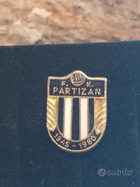 Spilla Vintage FK Partizan Belgrado 1945-1980 RARO