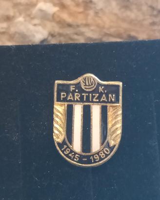 Spilla Vintage FK Partizan Belgrado 1945-1980 RARO