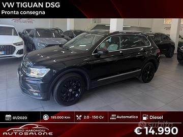 VW Tiguan 2.0 TDI 150 CV FINANZIABILE