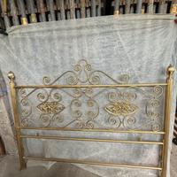 Testiera letto ottonata