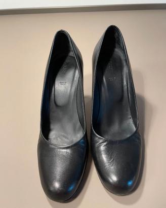 Décolleté Bally in pelle nera