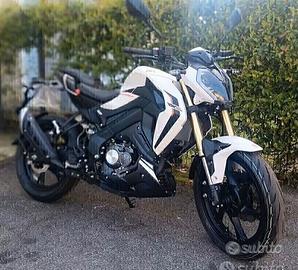 KEEWAY RKF 125cc WHITE LIQUID COOLED