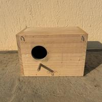 NIDO PAPPAGALLI INSEPARABILI LEGNO ZOLUX DUO 160