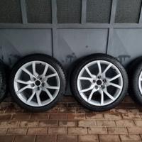 Cerchi 18 Audi + gomme invernali Dunlop 245/40/18