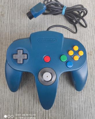 controller n64 blue