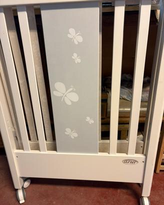 Lettino neonato AZUR sponde regol e cassettone