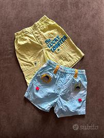 2 pantaloncini mare TG.6/9 mesi Chicco #idearegalo
