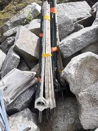 Paletti in plastica per recinzione elettrica x bes