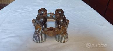 Candelabro Portacandele stile Goebel Sudamerica