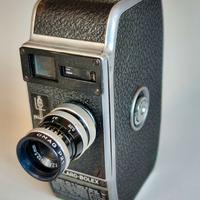 Cinepresa Paillard Bolex L8 (doppio 8mm) con ottic