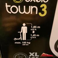 Monopattino OXELO TOWN 3 Bianco h 1,45-1,85mt