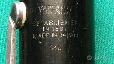 clarinetto in ebano Yamaha 34II 