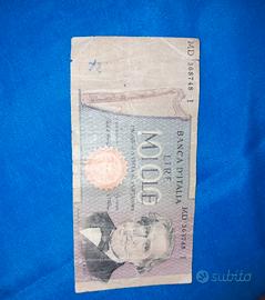 Banconota italiana 1000 Lire