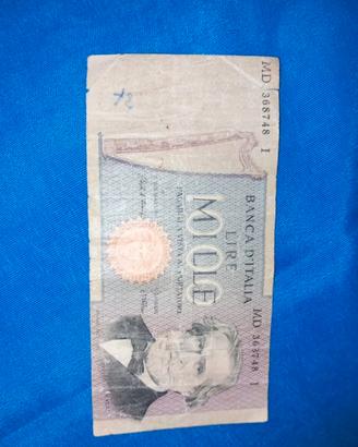 Banconota italiana 1000 Lire