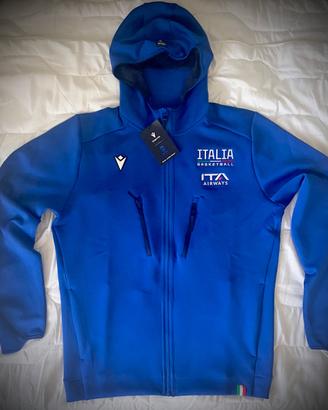 Felpa tecnica full zip italbasket 2026-27