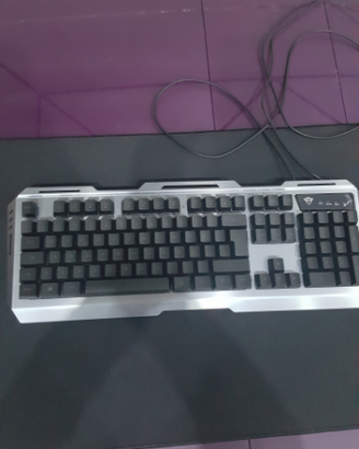 Tastiera gamimg, mouse e tappetino