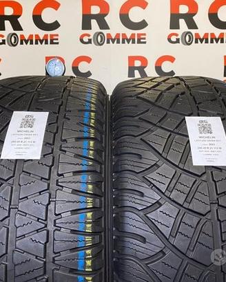 2 gomme usate 285 45 r 21 113 w michelin