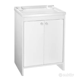 Lavatoio con mobile in resina da esterno