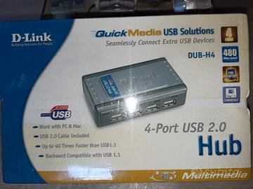HUB 4 porte USB D-Link
