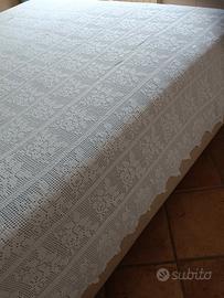 coperta all uncinetto matrimoniale 
