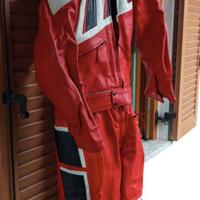 Tuta da moto in pelle (54 stretta)-valuto proposte