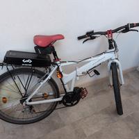 Bici elettrica pieghevole 