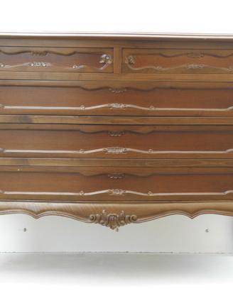 COMO', COMODINI E SPECCHIERA IN NOCE NAZIONALE