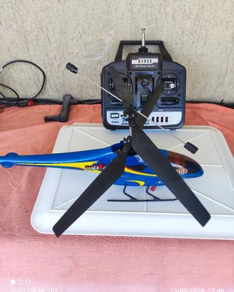 -Elicottero radiocomandato Esky Lama V4 blu 