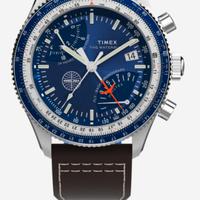 Pan Am® x Timex Fly-Back Chronograph
