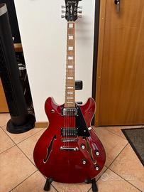 Chitarra elettrica Harley Benton HB-35 Plus Cherry