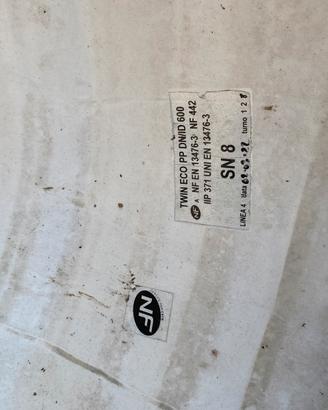 Tubi pvc per passo carrabile resistenti