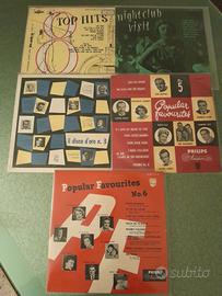 lotto dischi jazz pop 10pollici (25 cm) 33 giri