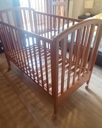 letto bambini in legno con cassetto