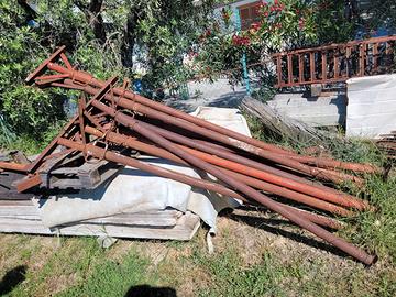 Cavalletti sfilabili da 2 metri allungabile a 4 mt