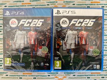 Fc26 ps4 ps5 nuovi sigillati