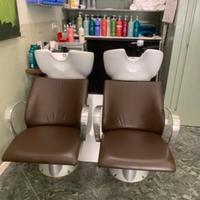 Lavateste per parrucchieri