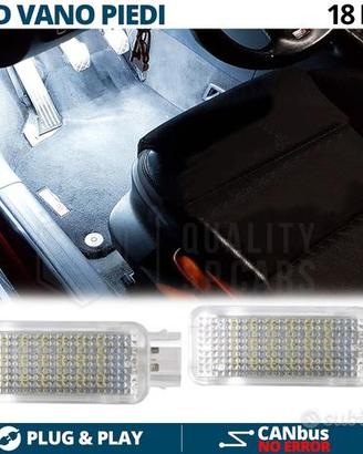 Luci LED Vano Piedi AUDI Q3 Luci Interne Bianche