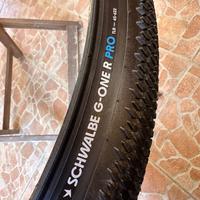 copertone gravel  schwalbe G-one R pro 622x45