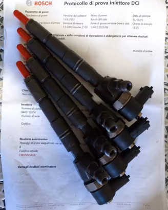4 Iniettori Bosch 0445110300 Alfa Romeo MiTo 1.6 J