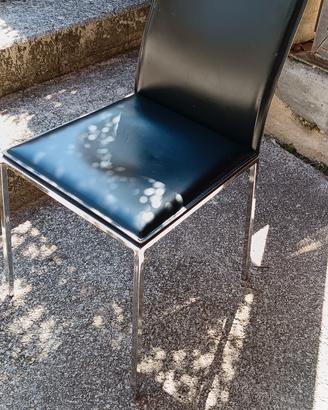 Sei sedie tavolo da pranzo o giardino
