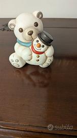 Thun- Orsetto con pupazzo di neve