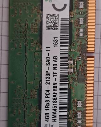 RAM DDR4 4GB SO-DIMM Notebook - SK Hynix 2133MHz