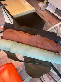 Ritagli di pelle misti