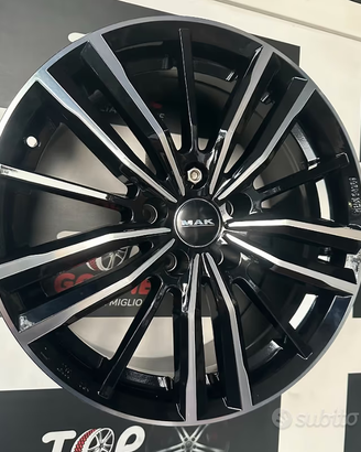 4 CERCHI LEGA AUDI A5 A6 A7 Q3 Q5 MERCEDES GLC GLA
