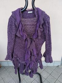 Cardigan Shabby Chic Viola Laetitia Star Taglia Un